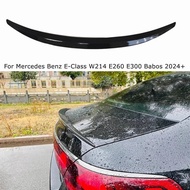 For Mercedes W214 AMG Style Rear Spoiler Wing E200 E220d E300e E400e 4-Door Sedan Rear Trunk Spoiler