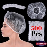 [3-5 DAYS DELIVERY]Disposable Shower Caps 100/300/500PCS - Waterproof Bath Caps for Hair Care, Salon