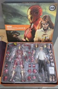 全新 HOT TOYS Hottoys MMS311 Iron Man 3 1/6 1:6 scale Pepper Potts and Mark IX Collectible Figures Set