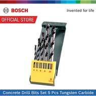 Bosch Concrete Drill Bits Set 5 Pcs Tungsten Carbide