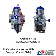 NLK PERFORMANCE CARBURETOR VORTEX WITH POWERJET ROUND SLIDE