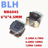10PCS NR6045 SMD Magnetic Glue Shielded Power Inductor 3300UH 3.3MH 302 4700UH 4.7MH 472 6800UH 6.8M