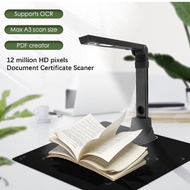 【Lower price】🔥NEW 12 million Pixel High Camera HD Office Contract Scanner A3 Photo Teaching Book Int