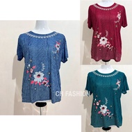 Women Blouse Baju Wanita Blause Women Tops Aunty Blouse