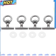 [FAST O]For  T5 T6 Car Nut Locking Rail Load Fixing 7H5883189E Silver Fixing Eye Bolt Lashing Eye