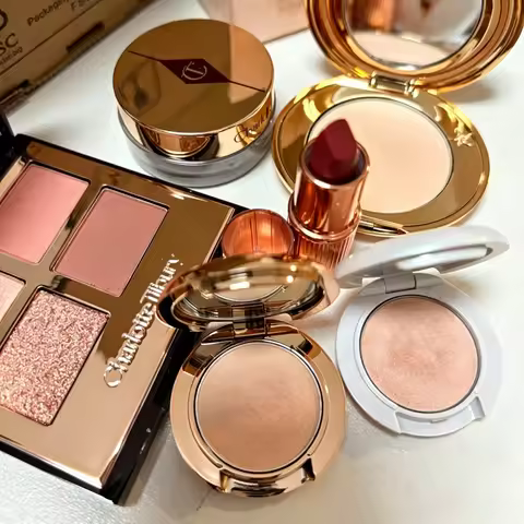 Charlotte Tilbury Luxury Eyeshadow Palette Satin-matte, Shimmer and Metallic Finishes Easy-to-use 4-