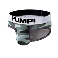 [CMENIN Official Store] PUMP 1Pcs nylon Đồng bằng Thấp eo Đồ lót nam Jockstrap Quần lót nam Phổ biến