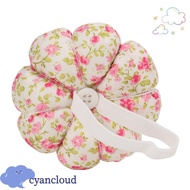 CYANCLOUD Pin Cushion, Pumpkin Shape Exquisite Design Wearable Pin Cushion, Needle Holders Elastic W