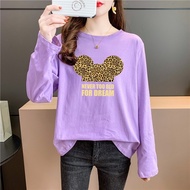 [AMYGO] Baju T Shirt Perempuan Lengan Panjang Women Long Sleeve Wanita Murah Baju T Shirt Perempuan Lengan Panjang T-shi