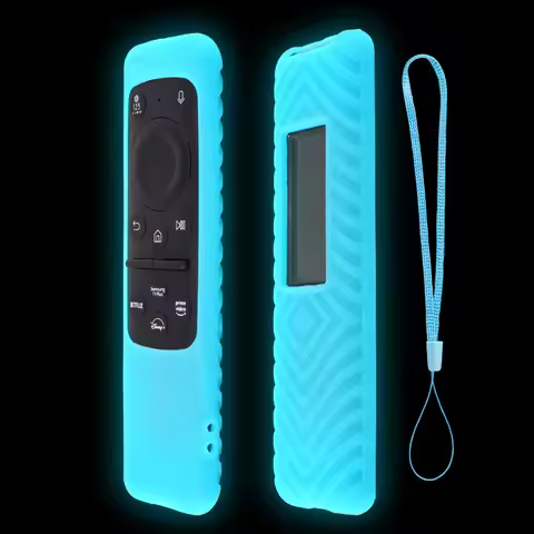 Silicone Cover for Samsung BN59-01432 01436 Smart TV Remote Control Case for 2023 Solar Charging TM2