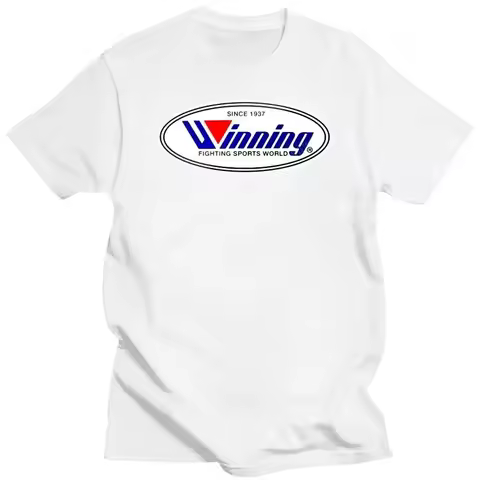 Mens Brand Fashion T-shirt Summer T Shirts WINNING BOXING GLOVE SICE 1937 T-SHIRT Unisex Short Sleev