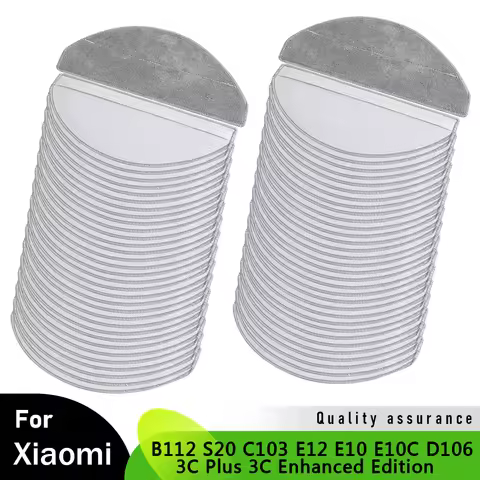 Mop Cloth For Xiaomi S20 E10 E12 D106 E10C B112 3C Plus C103 Robotic Vacuum For Roborock Q7 M5 Repla