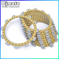 Clutch Friction Plates For Yamaha YZ250 WR250 3XJ-16321-009 FG FN/FP/FR/FT/FV/FW /FX/FY/FZ/FA/FB/FD 