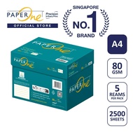 PaperOne Copier Paper 80gsm Copy Paper A4 [1 Box]