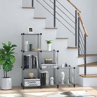 Plastic Storage Rack Simple Storage Rack Cube Storage Manager16Cube DIY Closet Bookshelf