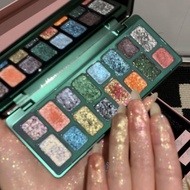 Slightly Drunk Korean Style Small Smoky 16 Colors Strobe Pearlescent Eyeshadow Shining cos Play Make