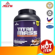 [ Local Ready Stocks + Halal Certified ] Agym Nutrition Titan Mass - Mass Gainer, Bulking ( 2kg 20 S