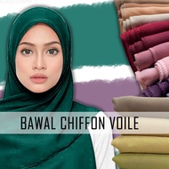 TOP SELL‼️ Bawal Chiffon Voile Premium Gred A by TUDUNG AWESOME  Top Quality💕