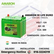 AMARON HI LIFE DURO EFB Q85L l 90D23L AUTOMOTIVE CAR BATTERY