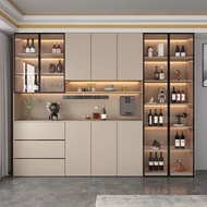 可訂造 實木餐邊櫃玻璃門Storage locker 靠牆 客廳餐廳酒櫃儲物櫃#Storage locker