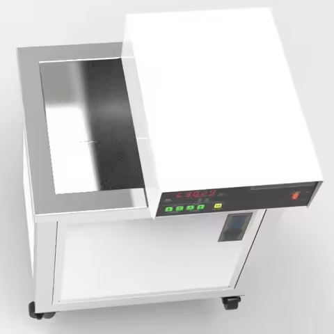 50L 900W Industrial Ultrasonic Cleaner 40Khz 28KHZ Engine Block Metal Oil Degreaser Cleaning Machine