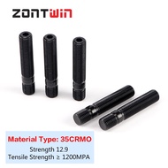 5Piece Extended Wheel Studs Conversion Tall Lug (Nut) Wheel Bolts Screw Adapter Kit(M12x1.5-12x1.25 