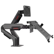 HKC KR51 Dual Screen Stand 17-27 Inch Monitor Robot Arm Desktop Rotating Lift Omnidirectional Adjust