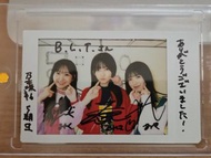 乃木坂46 一ノ瀬美空 池田瑛紗 小川彩 直筆拍立得