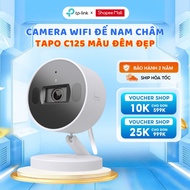 TP-Link Tapo C125 Indoor QHD Wide Angle Wifi Camera | Magnetic Base | 2-Way Talk – Color Night Visio