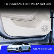 Car B-Pillar Door Anti-Kicks Protect Pad PU Leather For DONGFENG FORTHING S7 2024-2026 Auto Trunk An
