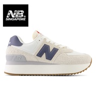 [New Balance] NB Retro Shoes _ Women Sea Salt Blue Wl574zqa-B Last 574 (Online Exclusive Model)