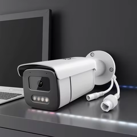 4K Full Color Night IPC 5MP 8MP ColorVu Security POE IP Camera Built-in Mic Surveillance Hik-Protoco