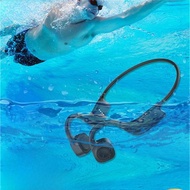 骨傳導藍牙耳機不入耳頭戴掛耳式新概念跑步運動游泳防水超長待機