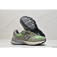 Patta x New balance 990 V3 Trend retro casual running shoes light olive green M990PP3