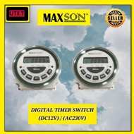 Digital Timer MAXSON (DC12V) Dan (AC230V)