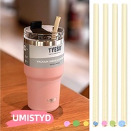 UMISTYDREAMUM9U 1/4Pcs Silicone Straw, Water Bottle Accessory Soft Replacement Straw, Cup Straw Drin