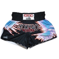 ☋YOKKAO YOKKAO กางเกงขาสั้นสำหรับสำหรับทั้งหญิงและชาย,การต่อสู้ Sanda ต่อสู้มวยไทยมวยแท้ Gratis Ongkir