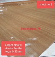 KARPET LANTAI VINYL PLASTIK LEBAR 2m dijual per 1 meter