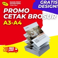 CUSTOM BROCHURE PRINTING | A4 BROCHURE | A3 BROCHURE | 3-FOLD BROCHURE | 1-SIDED 2-SIDED BROCHURE