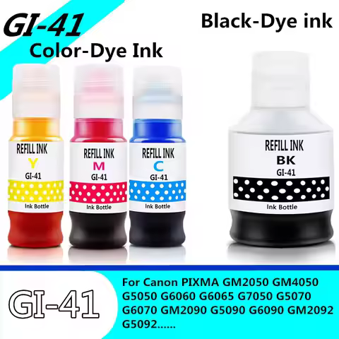 GI-41 GI 41 dye Ink for Canon PIXMA G1420 G2420 G2460 G3420 G3460 printer