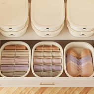 Plastic Underwear Storage Box Stackable Storage Drawer Organizer
