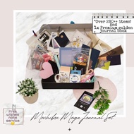 Journal Set MEGA MOCHIBOX (Starter Pack / kit) 280++ aesthetic & cute items  Giftbox/ Stationery /st