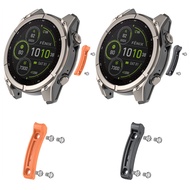 Metal Decorative anti-collision strip for Garmin Fenix8 / Tactix 8 / Quatix8 / Fenix 8 Pro Replaceme