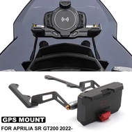 Suitable for Aprilia sr gt200 SR GT200 GT 200 2022 2023 Wireless Charging Stand Motorcycle Accessori