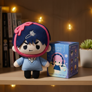 Anime Alien Stage Mini Series Blind Box Plush Keychain, featuring characters Ivan, Till, Luka, Hyuna