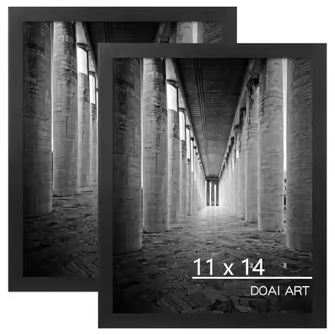 11x14 Certificate Frame 2Pack 11 by 14 Picture Photo Diploma Document Degree Frames for Wall