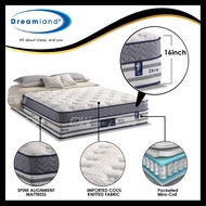 [ FREE 1 X RM99 T-SHIRT ] Deco Dreamland Chiro Superior 1 Model 16-Inches Thick MiraCoil Technology 