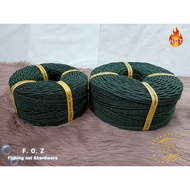 PE Rope Tali PE 3mm & 3.5mm 200mtr Tali | Warna Hijau GG | Jaring Pukat Ikan | Brand JAYA | Brand Ea