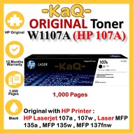 Original  W1107A 107 107A 1107 1107A Toner Cartridge for Laserjet 107a 107A 107w 107W Laser MFP 135a