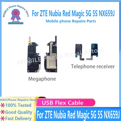 Earpiece Speaker Flex Cable For ZTE Nubia Red Magic 5S 5G NX659J Mobile Phone Flex Cable Ear Speaker